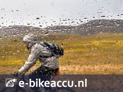 Zijn fietsaccu's waterdicht?