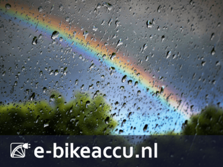 Kan een elektrische fiets tegen regen? 