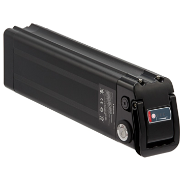 Buitenkansje: Phylion XH370-12J Silverfish 37V 12Ah compatibel fietsaccu (zwart)