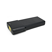 Driekwartaanzicht van de Ansmann 36V 11.6Ah Compatible fietsaccu.