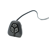 Close-up van de Bafang DP C18 CANBUS schakelaar.