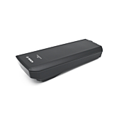 foto vanaf de zijkant van de Bosch PowerPack 500 Active 36V 13.4Ah fietsbatterij