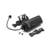 Schuine Bosch PowerMore 250 Range Extender met bevestigingssysteem en ingeplugde 300 mm kabel