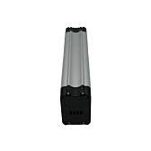 Achteraanzicht van de Phylion XH370-12J Silverfish 37V 12Ah Compatible, van bovenaf genomen.