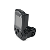 De Shimano Steps display SC-E5000 fietscomputer op zijn zijkant.