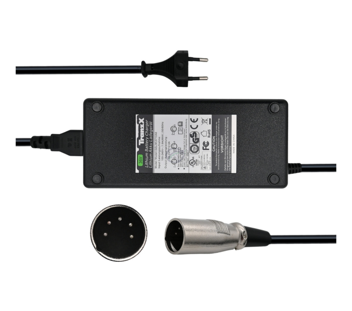 TranzX 42V 2A AA504009729 lader fietsaccu