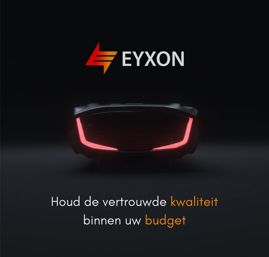 afbeelding van een Eyxon batterij en het eyxon logo, met tekst. Deze afbeelding linkt naar een video over Eyxon