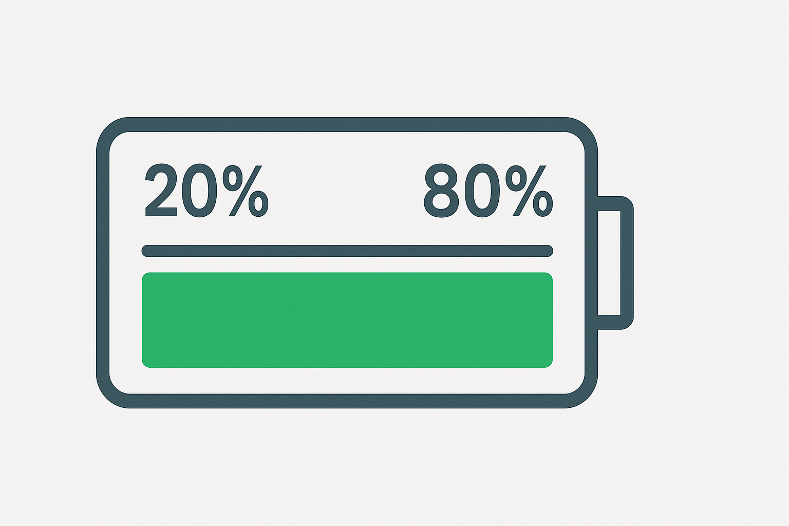 De perfecte oplaad range