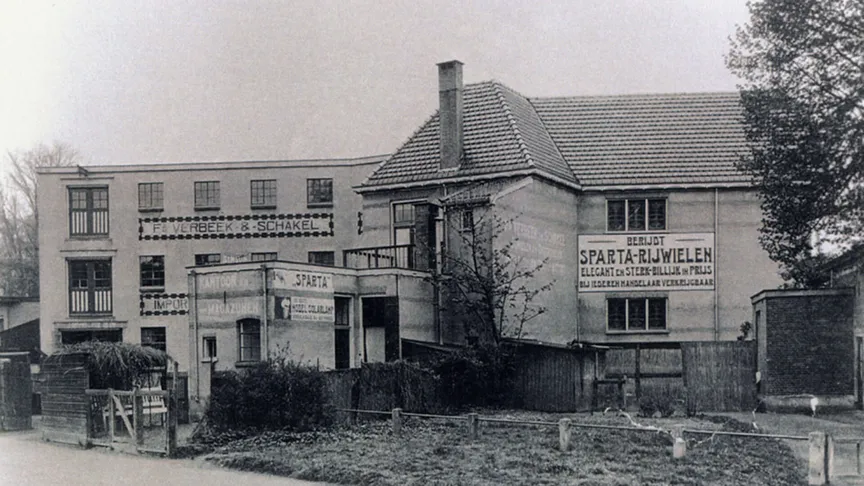 Geschiedenis over het fietsmerk Sparta